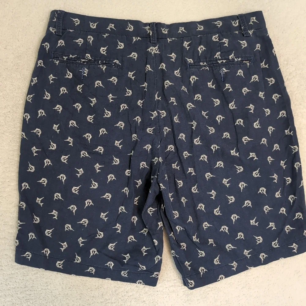 Men's Polo‎ Ralph Lauren Linen Blend Shorts 9